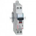 Disjoncteur DNX³ 4500 - vis/vis - U+N 230V~ 20A - 4,5kA - courbe C - 1 mod - Ref.406775