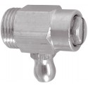 Vidange de radiateur nickelé avec joint torique 15 x 21 (en vrac) réf. RV15V