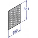 Grille aération externe 250 x 300 colis DY35 réf. 84887435