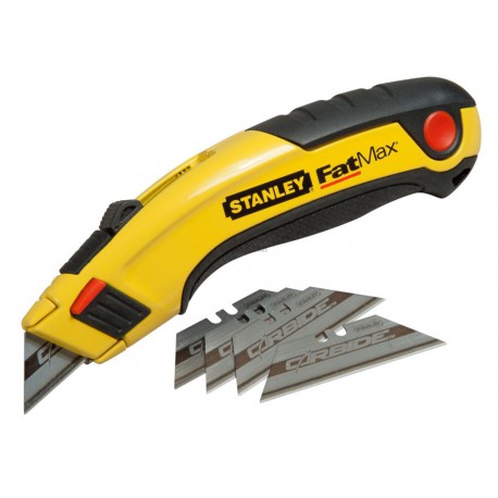 Couteau à lame rétractable Fatmax + 5 lames Carbide, réf 7-10-778