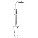 Colonne de douche SEDUCTA avec mitigeur thermostatique chromé