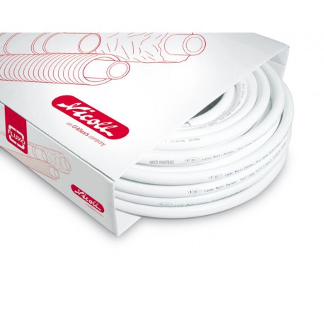 Tube FLUXO pre isolé 10mm couronne 50m diamètre 20 rèf. FLEM50G10P20