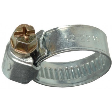Colliers galva diamètre 14-24 mm (lot de 2)