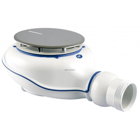 Bonde de douche D90mm Turboflow 2 TB21 capot ABS chromé réf 0205700