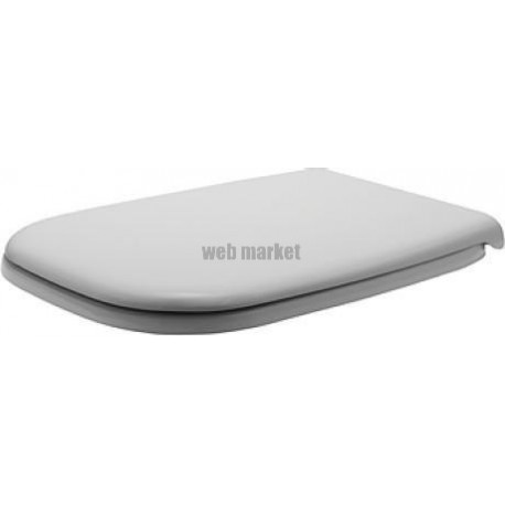 Abattant standard d-code Compact, blanc charnière inox réf. 67310099
