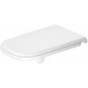 Abattant D-CODE blanc version longue sans amortisseur de fermeture Réf.0060410000