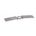 Accessoires pour montage inox 304 et 316 support au toit galva 125 réf. 560125