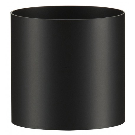 Adaptateur émaillé 7 / 10e soudé en continue femelle - femelle, diamètre 130 mm, noir mat (RAL 9019) A 130F 130F ENM / réf. 5