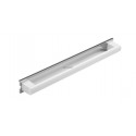 Barre droite amovible 662 mm ARSIS blanc et anodisé réf. 044860