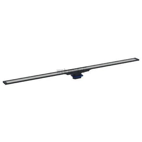 Canivelle de douche CleanLine 20 M30-130 cm métal poli/brossé réf 154451KS1