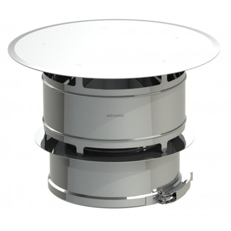 Chapeau anti-vent Duoten 130 - 180 + bride Réf 598138