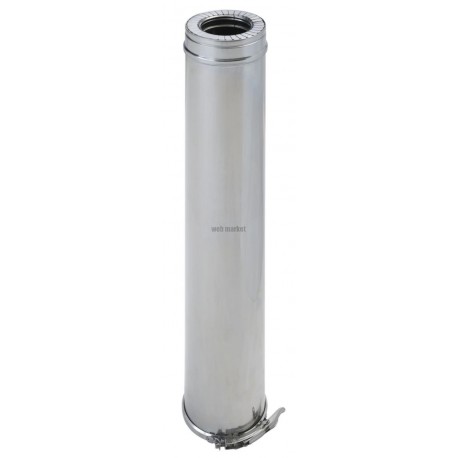 Conduit 1000 mm Duoten inox 316 / 304 diamètre 80 / 130 Réf 501088
