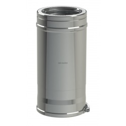 Conduit réglable Duoten Inox 316 / 304 150 - 200 mm Lg 360 à 530 mm Réf 590158