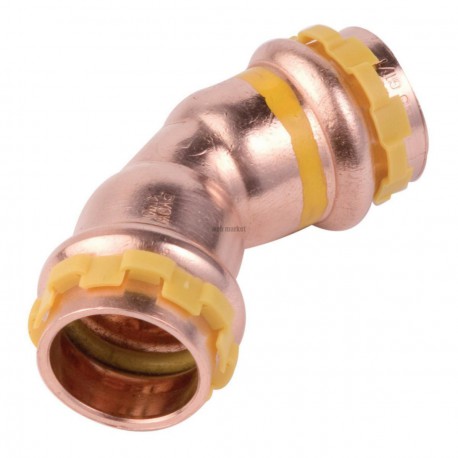Coude 45° mâle-femelle diamètre 35 Réf. 6674151