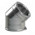 Coude à 45° Duoten Inox316/I304 130 - 180 Réf 505138