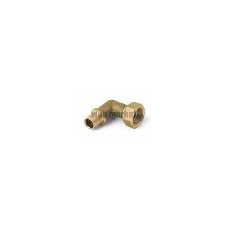 Coude à 90° à écrou prisonnier diamètre 16-12X17 femelle Réf 11691711001