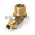 Coude à 90° diamètre 16-12X17 mâle en laiton Réf 11691721001