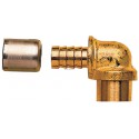 Coude à sertir à souder DN12 CU14 Réf 523316-EB50