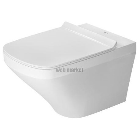 Cuvette suspendu 540mm Durastyle blanc fond creux Rimless avec système Durafix réf. 2551090000