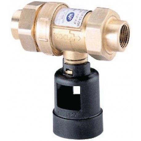 Disconnecteur antipollution à zone de pression réduite non contrôlable CA 2096 femelle-femelle D20x27mm avec siphon femelle r