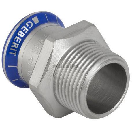 Jonction filetée D28-1mm, acier inox Réf 31708
