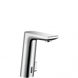 Mitigeur de lavabo électronique METRIS S, avec manette de réglage de température, fonctionne sur batterie 6V, chromé réf. 311