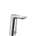 Mitigeur de lavabo électronique METRIS S, avec manette de réglage de température, fonctionne sur batterie 6V, chromé réf. 311