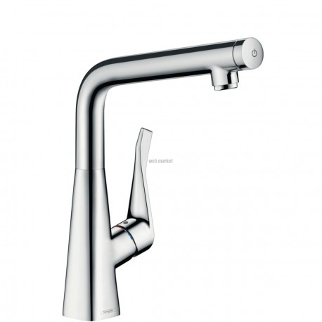 Mitigeur évier Metris Select ACIER réf. 14883800