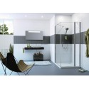 Paroi de douche Classics 2 paroi latérale pour porte battante réversible 109X11X211 réf C23610069322