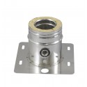 Plaque de base purge inox 316-304 diamètre 80-130mm Réf 548088