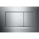 Plaque de déclenchement Geberit Sigma30 pour rinçage double touche chromé brillant mat brillant réf 115883KH1
