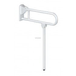 Poignée relevable avec béquille D32 Nylon HR blanc 850 mm Réf 5170N