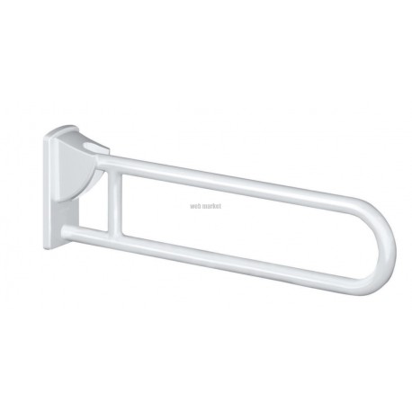Poignée relevable D32 Nylon HR blanc 850 mm Réf 5164N