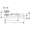 Set d installation CleanLine d40 h65 réf 154152001