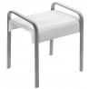 Tabouret de douche de sécurité ARSIS Blanc & Gris mat réf. 047771