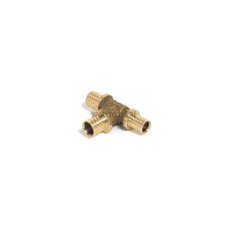 Té à sortie augmentée diamètre 12-16x12 en laiton Réf 11691741001