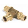 Té à sortie augmentée diamètre 12-16x12 en laiton Réf 11691741001