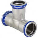 Té égal D15mm, acier inox Réf 31002