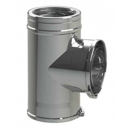 Té isolé à 90° Duoten Inox316/I304 130 - 180 Réf 508138