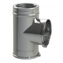 Té isolé à 90° Duoten Inox316/I304 130 - 180 Réf 508138