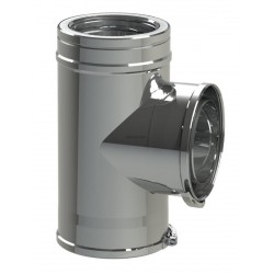 Té isolé à 90° Duoten Inox316/I304 180 - 230 Réf 508188