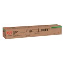 Terminal horizontal Rolux Renofit 80 / 125 avec coude 60 / 100 réf. 229412