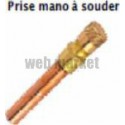 PRISE MANO A SOUDER 3/8 
