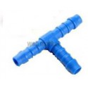 RACCORD TE CANNELE POUR TUBE CLAIR 4-6MM