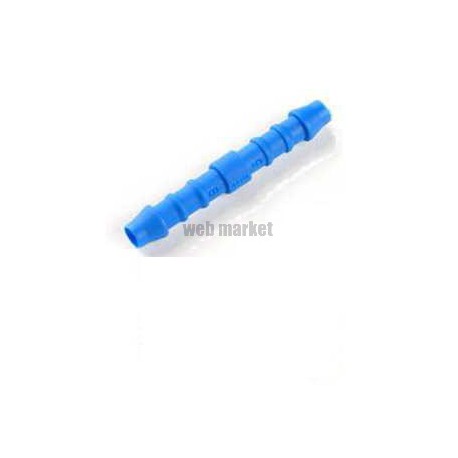 RACCORD DROIT CANNELE POUR TUBE CLAIR 6-9MM