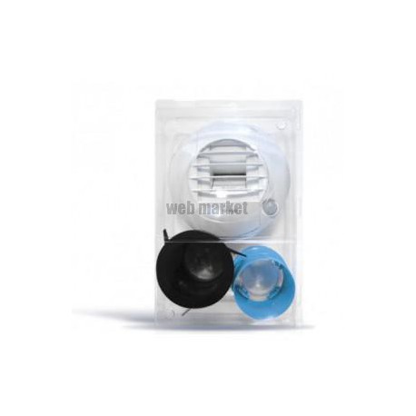 Kit TWIST&GO + bouche auto WC 5-30 230V bouton poussoir D80 griffes
