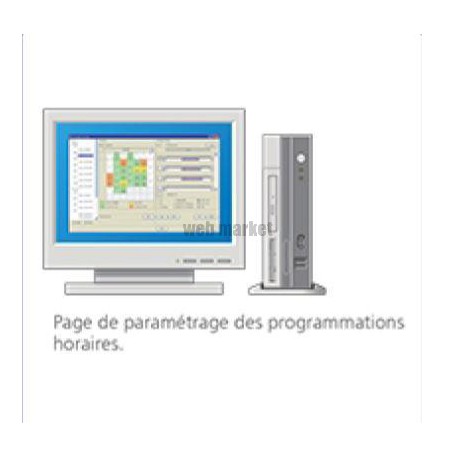 Uty-apgxz1 - logiciel de pilotage vrf centralise par pc 1600 unites interieures