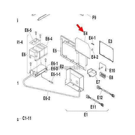 PLATINE CONTROLE  3F003810-15-Daikin