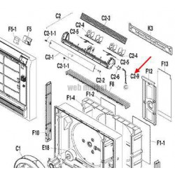CABLE MOTEUR DE BALAYAGE  3P191681-1-Daikin