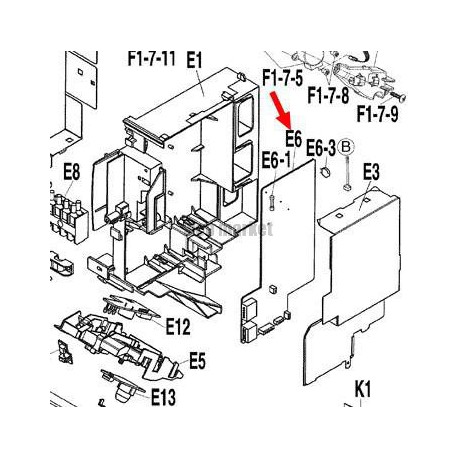PLATINE CONTRÔLE  3F018367-1-Daikin